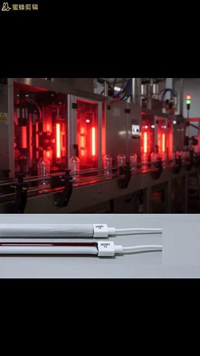 400v 2500w infrared halogen heating lamp IR lamp for pet blowing machine