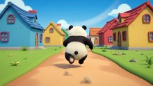 🐼The Panda Who Stole Eggs💛🥚🔵_ The Police Catch Him in the Desert! 🏜️ _ A Desert Adventure🚔🔥
