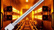 4144Z98 3000W 400V Quartz Infrared Lamps Short Wave Heating Tube Infrared Lamp for Pet Blowing Machine