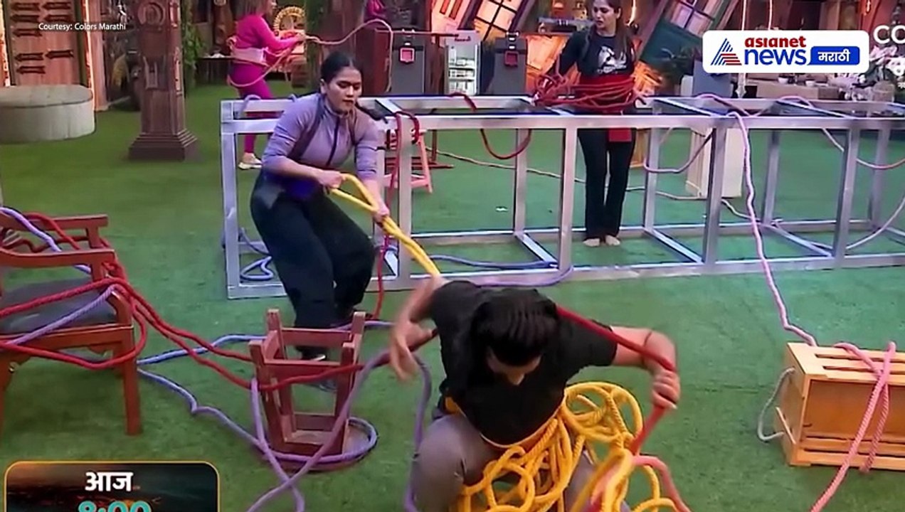 Bigg Boss Marathi Shock कॅप्टनशिप टास्कमध्ये सं...