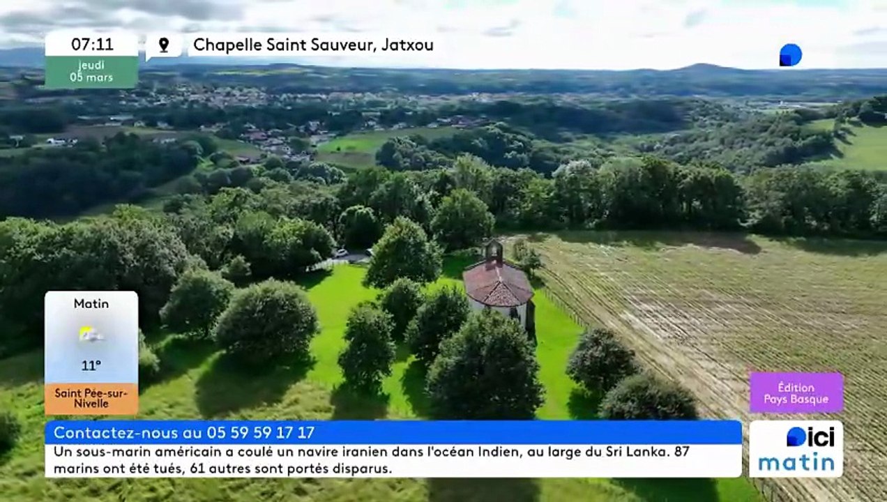 05/03/2026 - ici matin par ici Pays Basque en vidéo