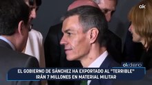 El Gobierno de Sánchez ha exportado al "terrible" Irán 7 millones en material militar