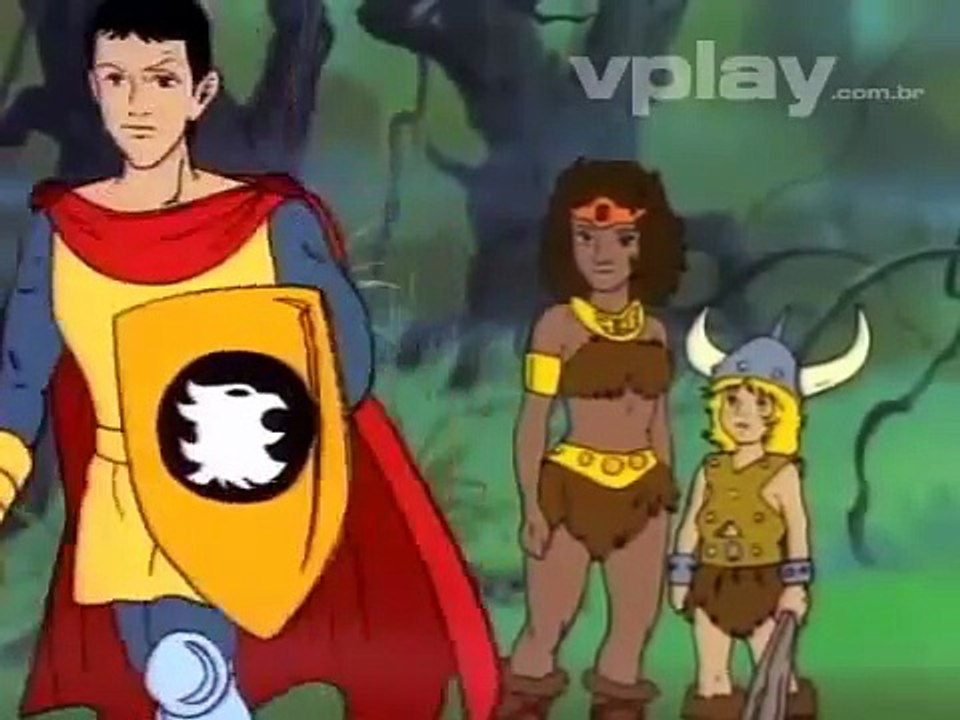 Dungeons & Dragons - Caverna do Dragão - ep 03 O Salão dos Ossos -  part 1of2