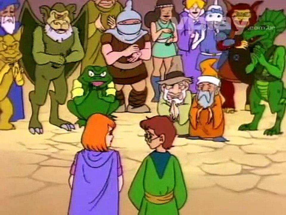 Dungeons & Dragons - Caverna do Dragão - ep 03 O Salão dos Ossos -