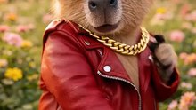 Funny Capybara Singing Like a Pop Star | Cute Animal Video