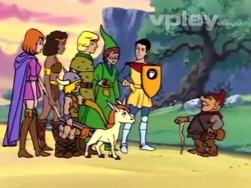 Dungeons & Dragons - Caverna do Dragão - ep 03 O Salão dos Ossos -  part 2of2