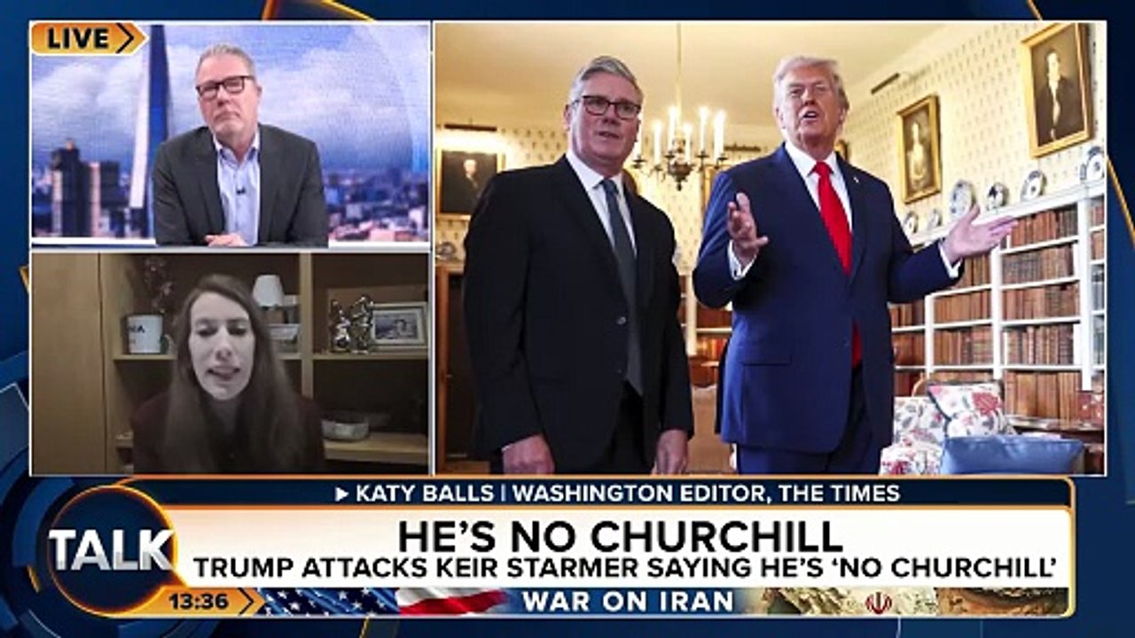 ‘This Is A Leader Who’s All Over The Place’  Trump Belittles Starmer With 'No Churchill' Jibe - TalkTV