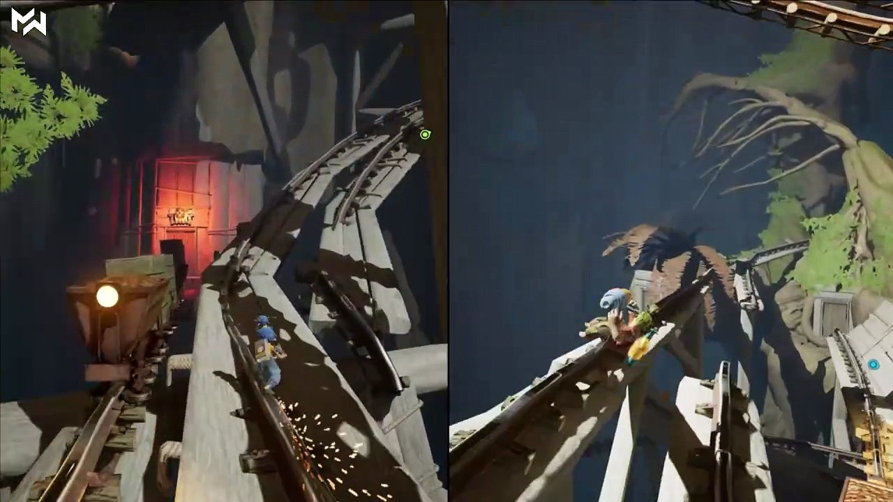 Soluce It Takes Two - Comment passer les voies ferrées dans l'arbre