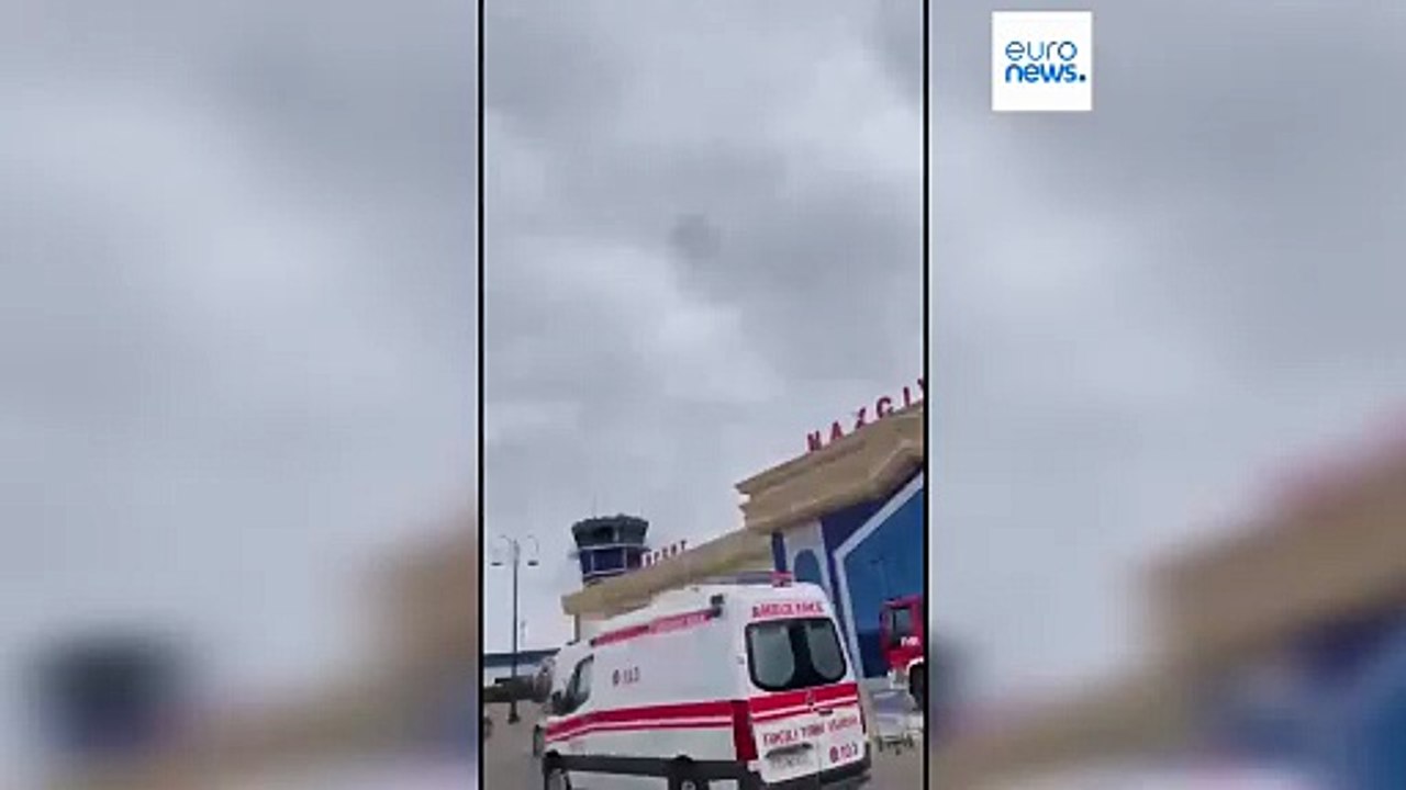 ویدیو | حمله پهپادی به فرودگاه نخجوان در جمهوری آذربایجان