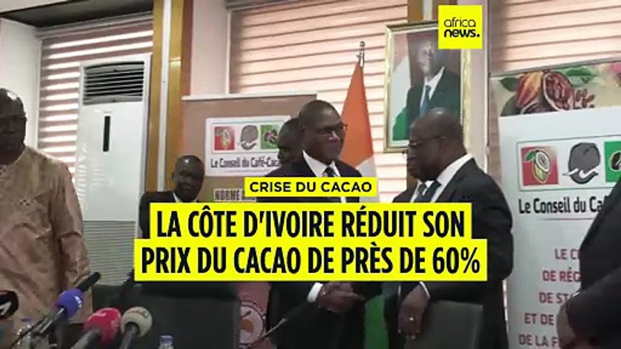 La Côte d’Ivoire réduit de près de 60 % le prix du cacao payé aux producteurs