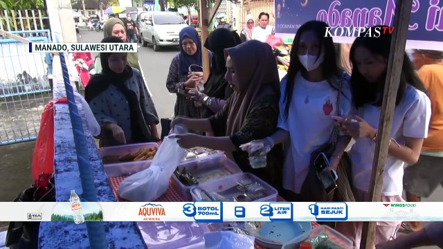 Roti Kukus Khas Kampung Arab Manado Jadi Takjil Favorit Saat Ramadan | KOMPAS SIANG