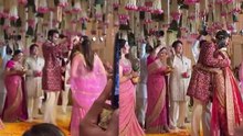 Arjun Tendulkar Saniya Chandok Wedding:Varmala Inside Video,Family Pose Viral |Boldsky