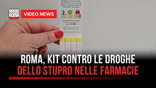 Roma, kit contro le droghe dello stupro nelle farmacie