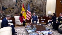 La ministra Robles al embajador de Estados Unidos en España: "No, no, no, yo estoy con Trump"
