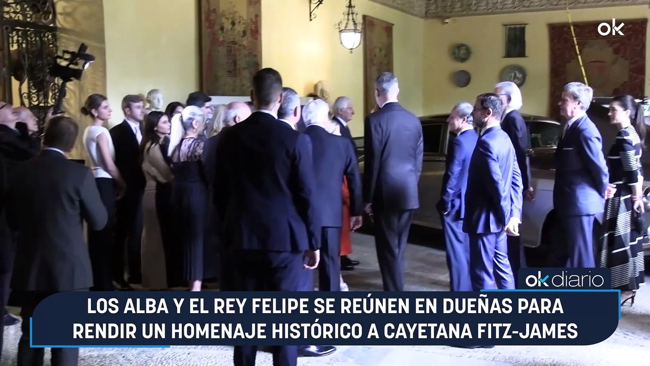 Los Alba y el Rey Felipe se reúnen en Dueñas para rendir un homenaje histórico a Cayetana Fitz-James