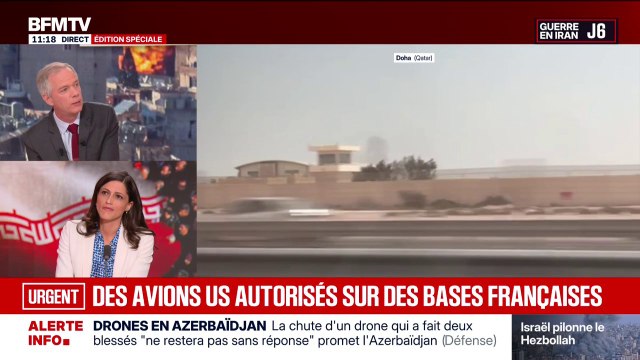 Des avions américains autorisés temporairement sur des bases françaises au Moyen-Orient