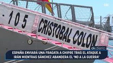 España enviará una fragata a Chipre tras el ataque a Irán mientras Sánchez abandera el 'No a la guerra'