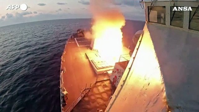 Stati Uniti, diffuse le immagini degli attacchi contro l'Iran
