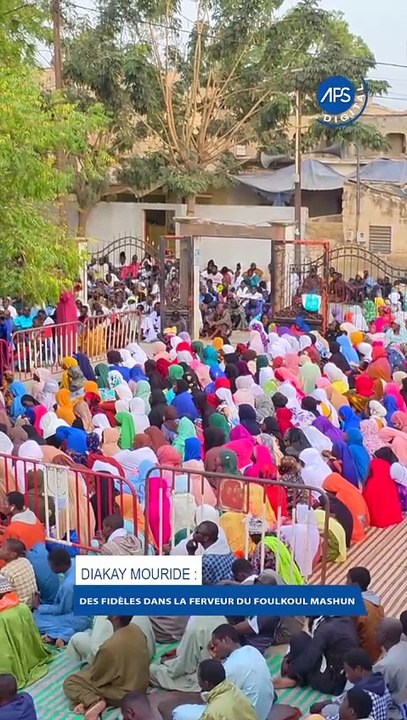 APS DIGITAL Diakay mouride  Des fidèles dans la ferveur du Foulkoul Mashun