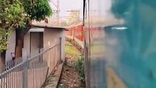 Duronto Train Leaves LTT | Mumbai Local Train Cross | Train Outside View | Episode 5 🚆