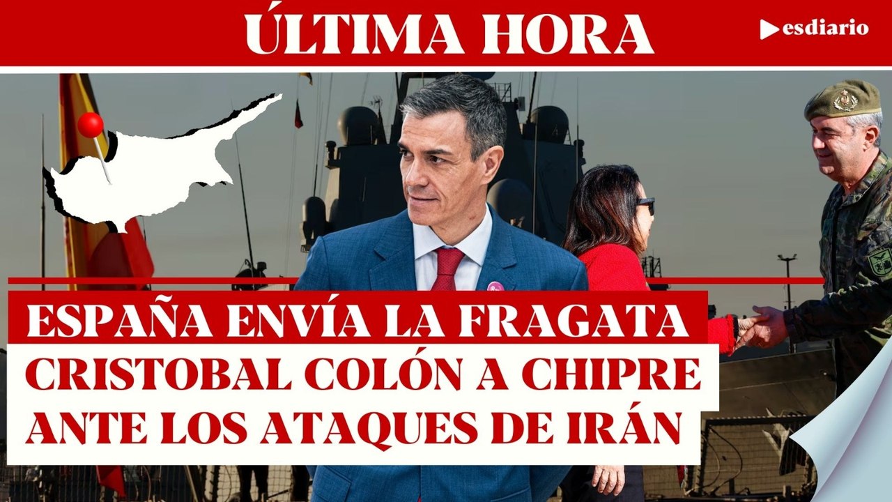 #ÚLTIMAHORA Sánchez pillado en su mentira: envía una fragata a Chipre por los ataques de Irán