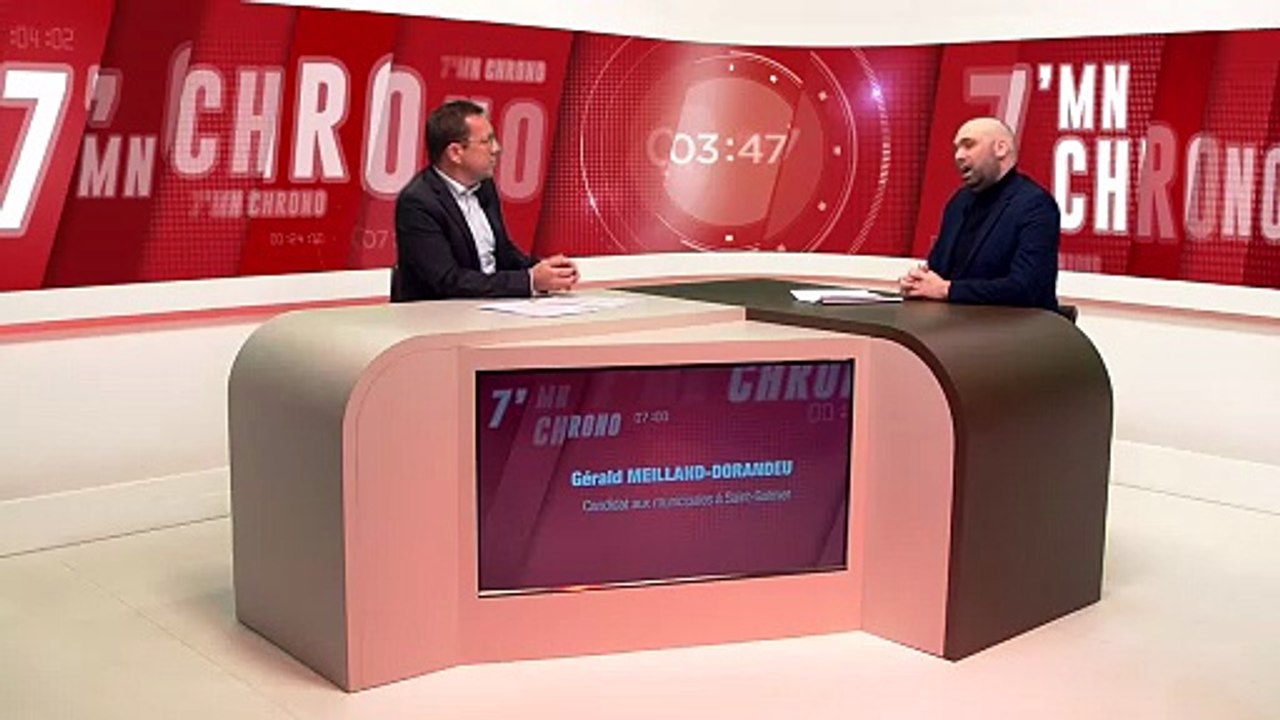 7 Minutes Chrono - Municipales 2026 : Gérald Meilland-Dorandeu