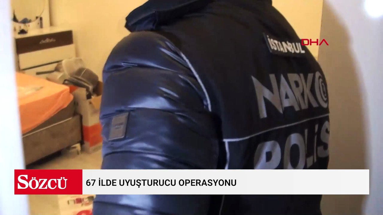 67 ildeki uyuşturucu operasyonunda 574 kg uyuşturucu, 755 bin 614 adet uyuşturucu hap ele geçirildi