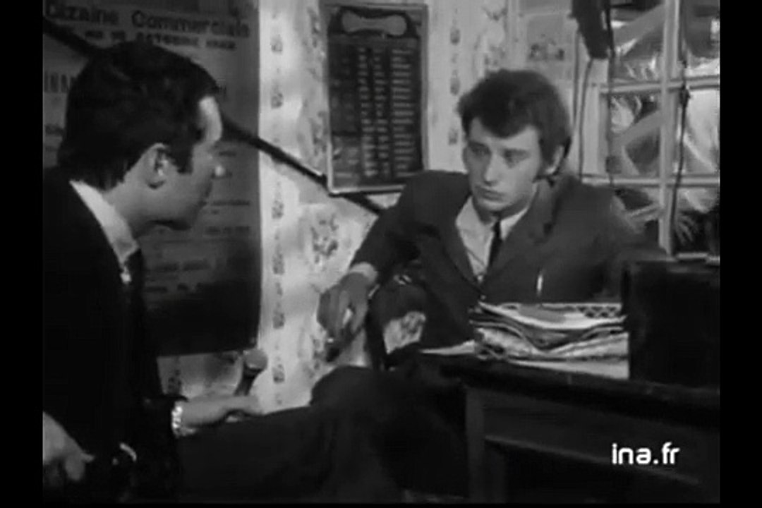 1966 – Johnny Hallyday – Interview à Robinson (Journal de la Nuit, ORTF, 08 Octobre)