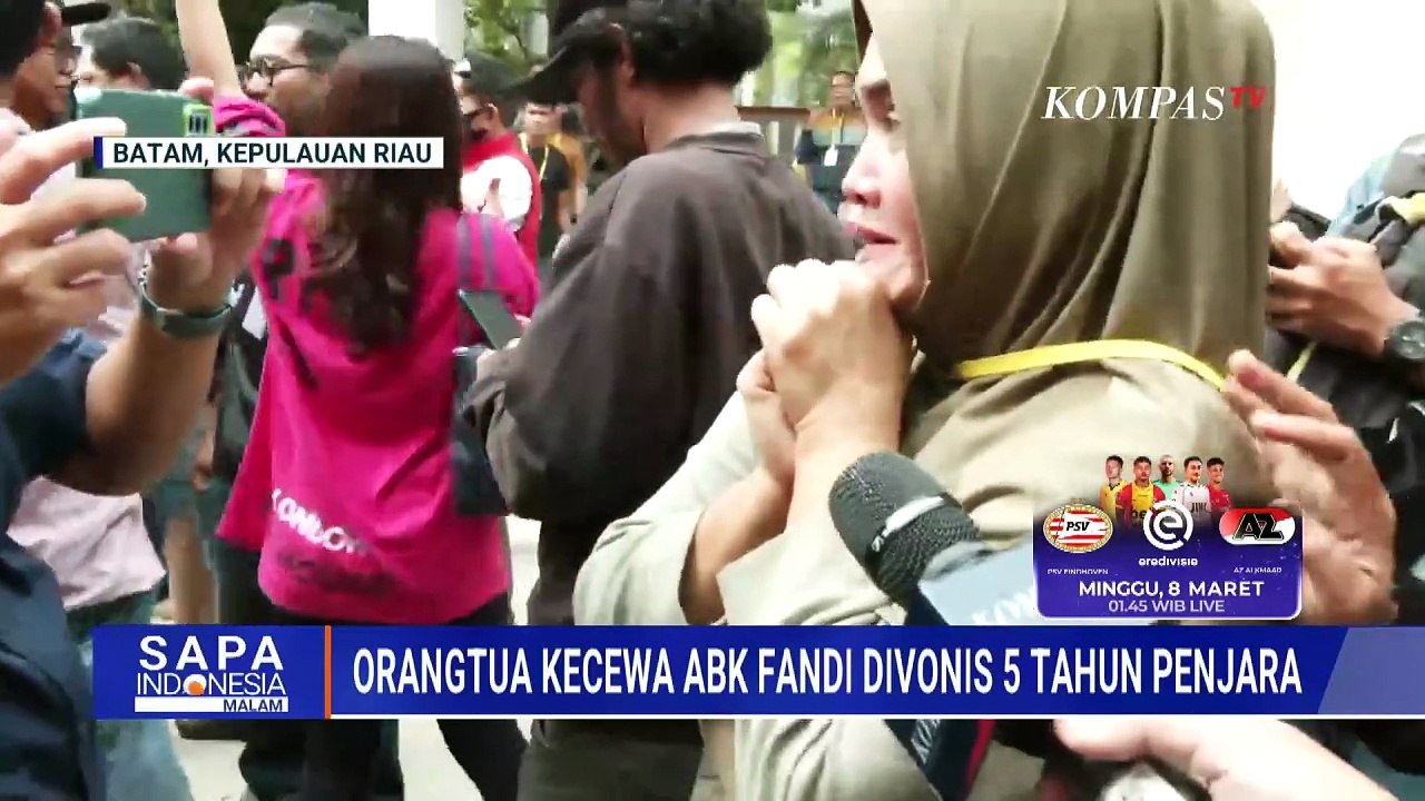 Hakim PN Batam Vonis ABK Fandi 5 Tahun Penjara, Pengacara: Harusnya Bebas | SAPA MALAM