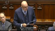 M.O., Crosetto:  Italia non è in guerra e non è coinvolta