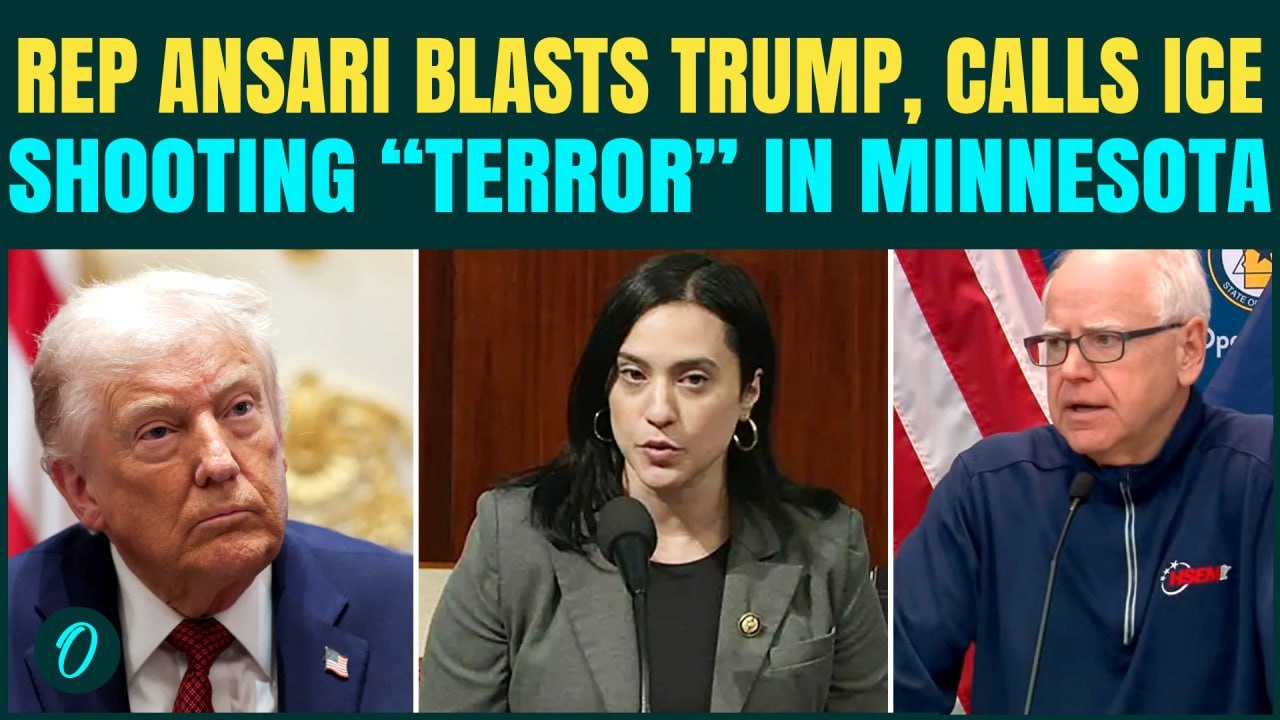 Rep. Ansari SLAMS “Trump-Epstein Regime” After Deadly ICE Shooting In Minnesota | US BREAKING