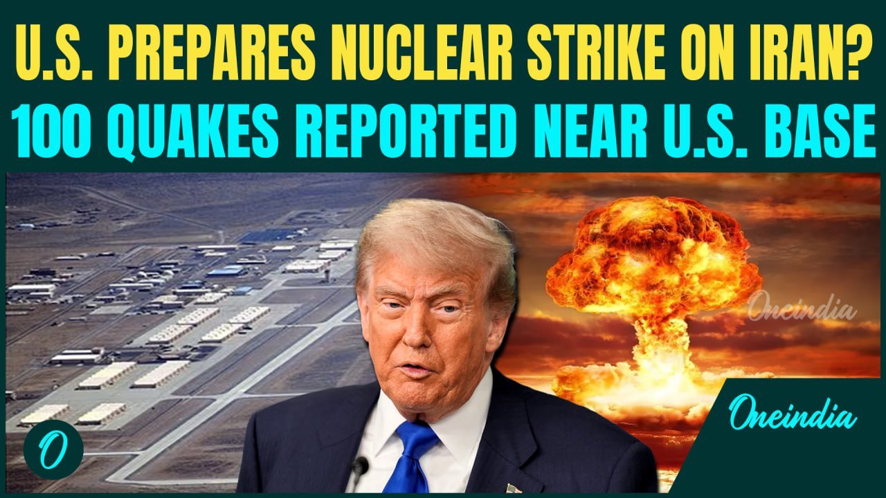 U.S. To Launch Nuclear Strike On Iran? 100 Quakes Rock Test Range Near Area 51 | Secret Nuke Test?
