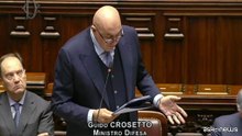 M.O., Crosetto:  Italia non è in guerra e non è coinvolta