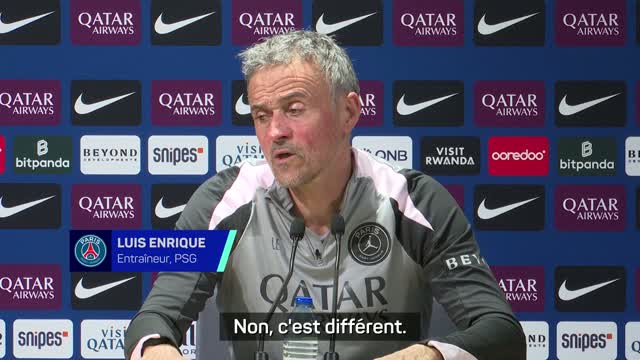PSG - Luis Enrique : “Chelsea ? Ce sera 2 matches très différents de celui qu'on a joué l’été dernier”