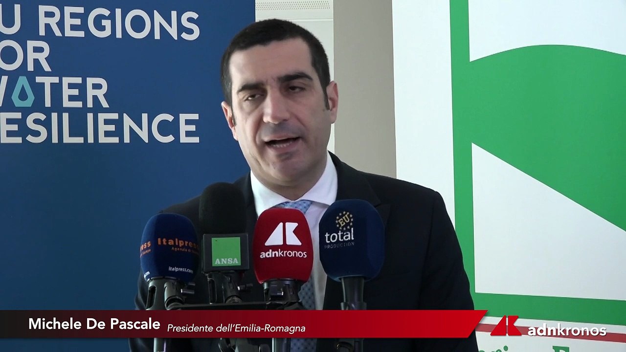 Clima, De Pascale: “Alleanza tra regioni colpite da alluvioni, più risorse Ue per governo delle acque”