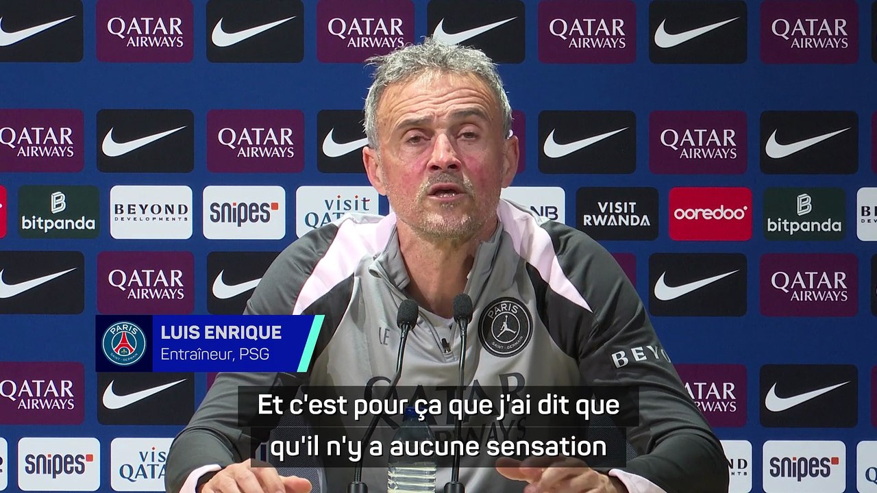 Luis Enrique : “Chelsea ? Ce sera 2 matches très différents de celui qu'on a joué l’été dernier”