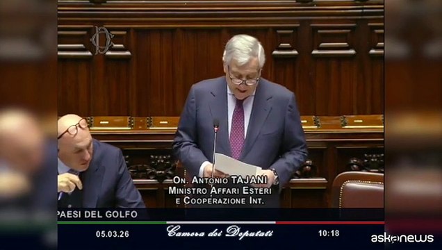 Iran, Tajani: Paesi Golfo chiedono sostegno Italia per difesa aerea