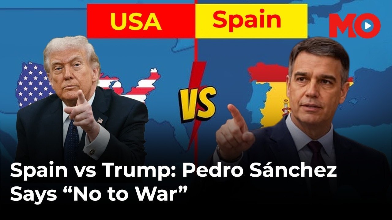 Spain vs Trump: Pedro Sánchez says “No to war”