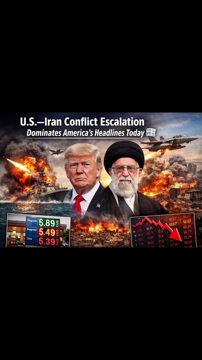 “U.S.–Iran Conflict Escalation Dominates America’s Headlines Today” 📰