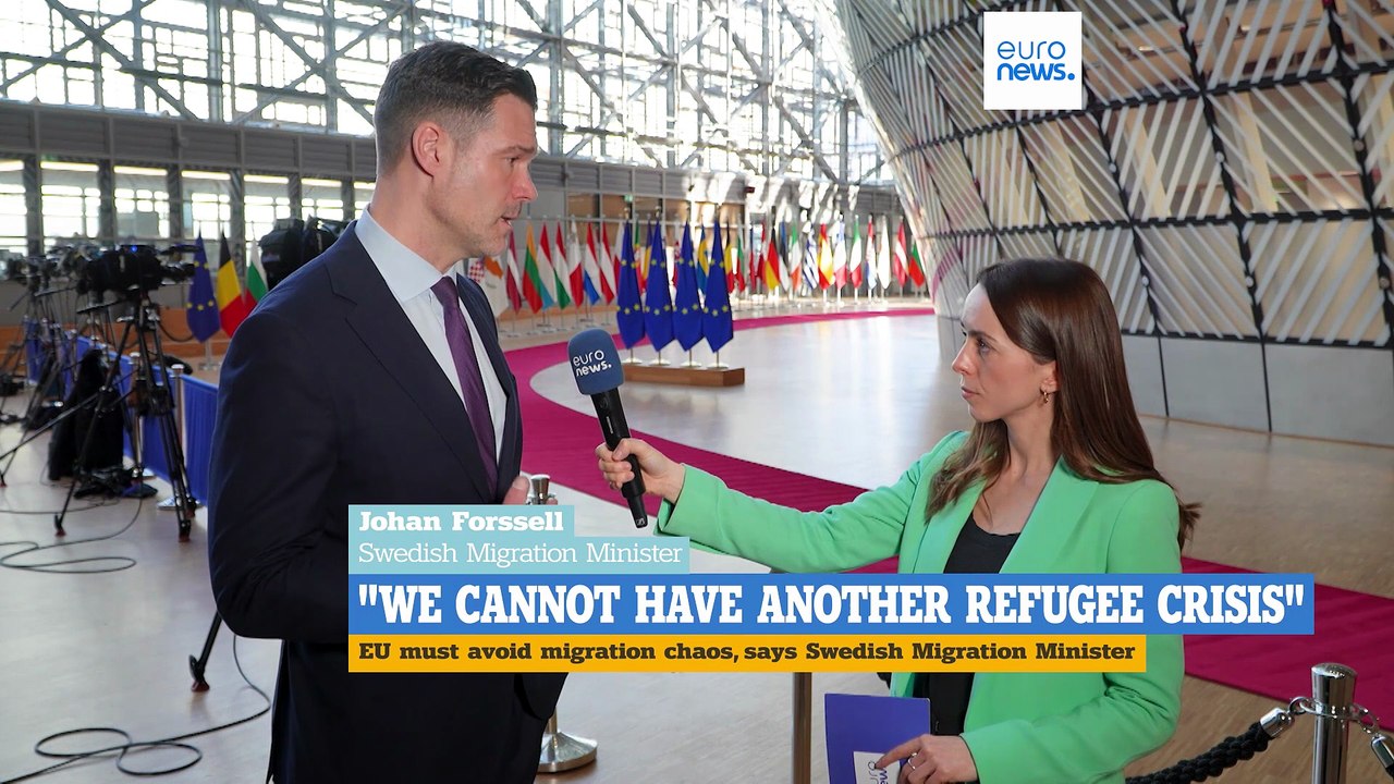 'No signs' of Middle East refugee surge but EU better prepared than 2015, Swedish minister says
