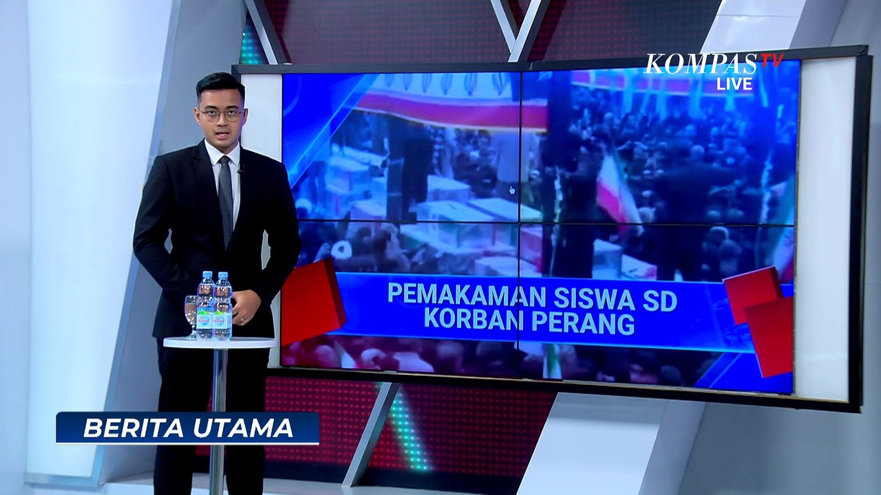 Lautan Warga Iran Antar 165 Jenazah Korban Serangan AS-Israel ke Pemakaman | BERUT