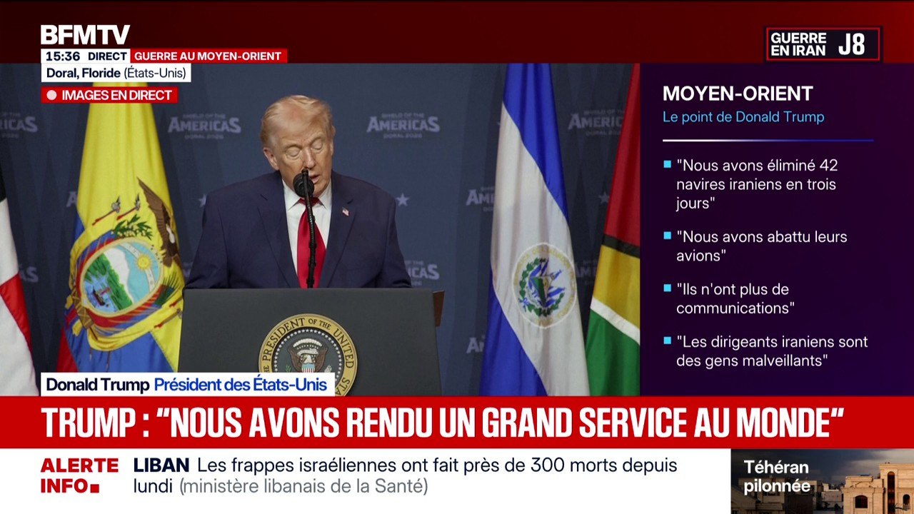 Donald Trump qualifie les soldats américains décédés lors de l'opération contre l'Iran d'"héros éternels"