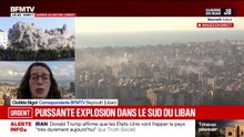 Guerre au Moyen-Orient: les images impressionnantes d'une frappe à Tyr