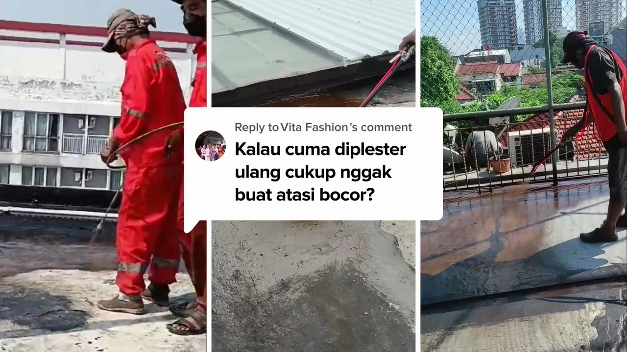 Kalau Cuma Diplester Ulang Cukup Nggak Buat Atasi Bocor | Jasa Waterproofing Berpengalaman 20 Tahun