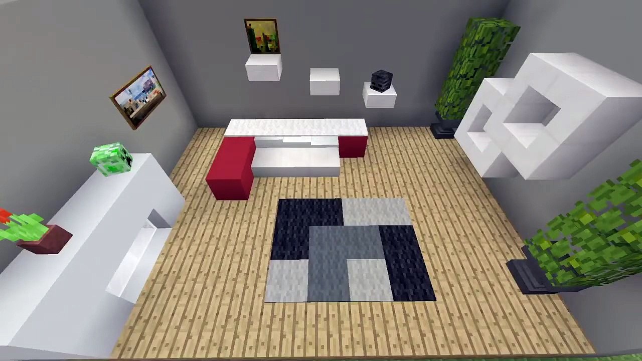 Comment faire un CANAPÉ MODERNE sur MINECRAFT ? 🛋️ #8
