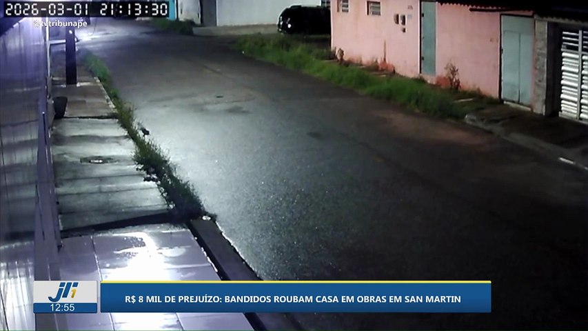 R$ 8 mil de prejuízo: Bandidos roubam casa em obras em San Martin