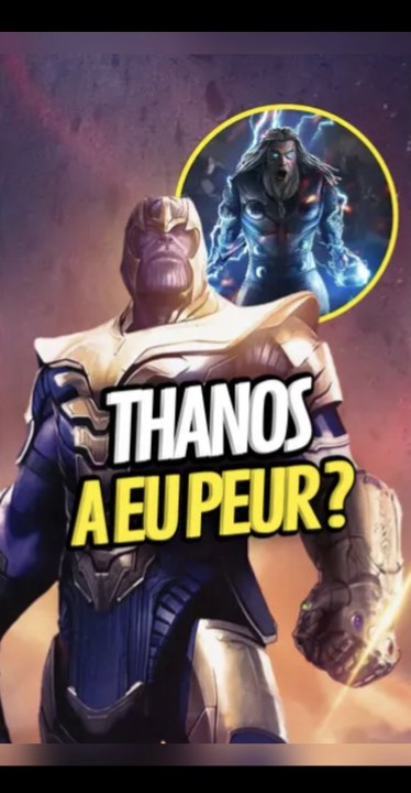 Les seuls à avoir fait peur à THANOS ! #thanos #marvel #onregardequoi #avengersinfinitywar #avengersendgame