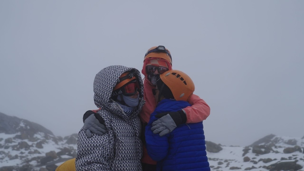 Wendy Franco: la colombiana que desafió la montaña y subió el glaciar Santa Isabel sin prótesis