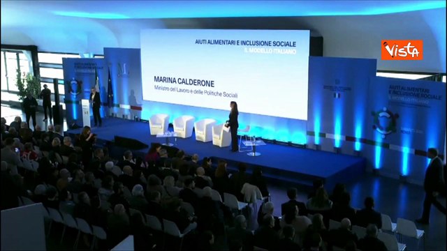 Calderone: Nel 2025 grazie a rete aiuti alimentari sostenute oltre 2 milioni persone