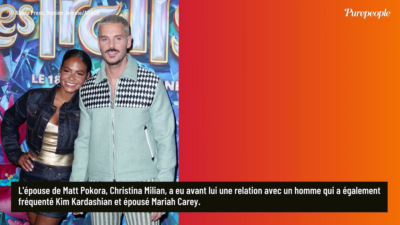 M. Pokora : Son épouse Christina Milian, Mariah Carey et Kim Kardashian ont été en couple avec le même homme